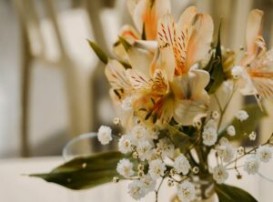 buenas noches vintage flores