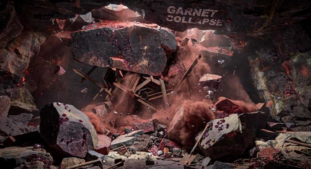 Garnet Collapse